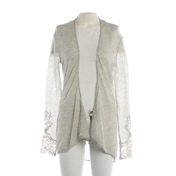 Strickjacke, in Grau, Viskose, Ermanno Scervino
