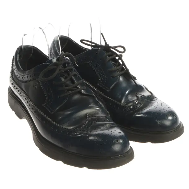 Lace Up Shoes, in Navy, Hogan