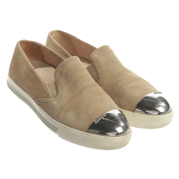 Halbschuhe, in Braun, Miu Miu