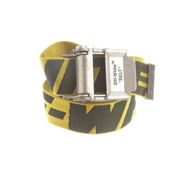 Belt, in Yellow, Polyamide, Off-White