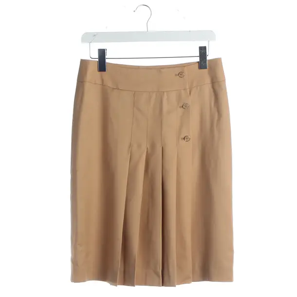 Skirt, in Light Brown, Viscose, Salvatore Ferragamo