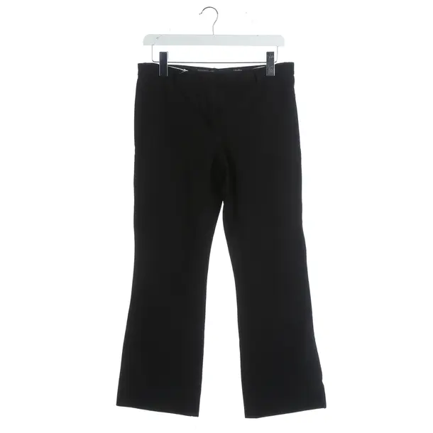 Pants, in Black, Cotton, Max Mara