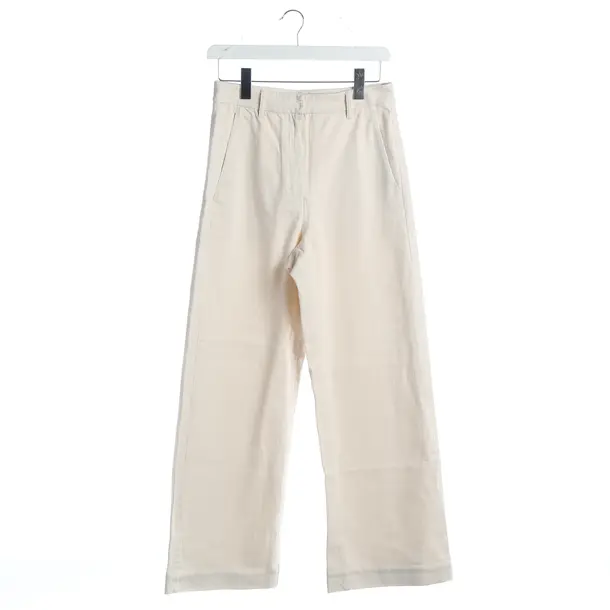 Jeans Straight Fit, in Beige, Baumwolle, Max Mara