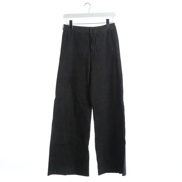 Jeans Straight Fit, in Dunkelgrau, Denim, Max Mara