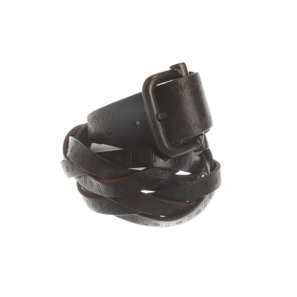 Belt, in Dark Brown, Leder, Dsquared