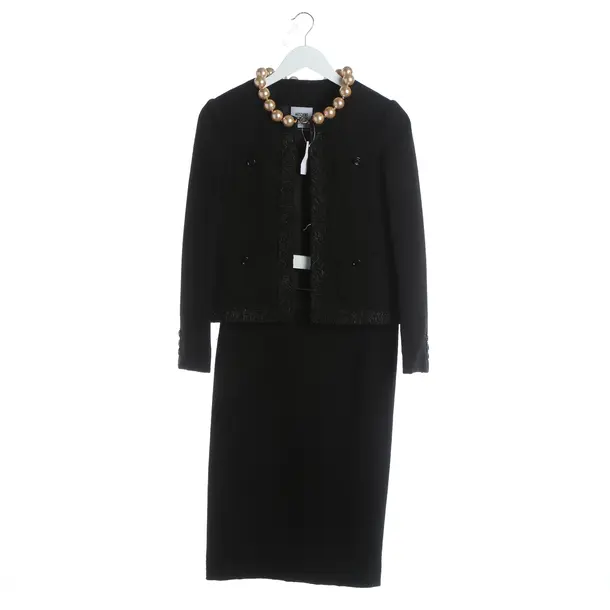 Skirt Suit, in Black, Wolle, Moschino Cheap & Chic
