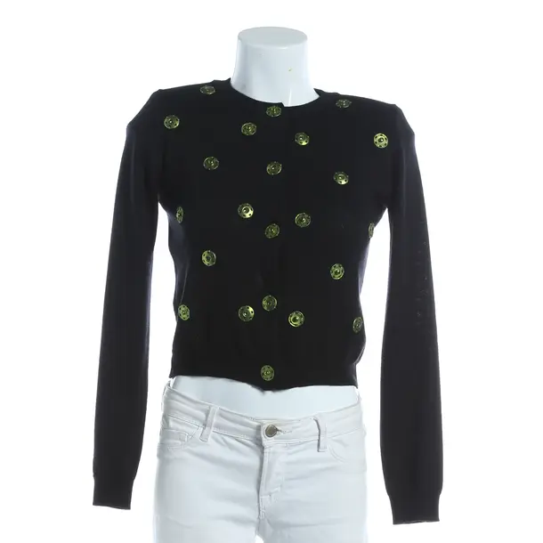 Strickjacke, in Schwarz, Wolle, Moschino Cheap & Chic