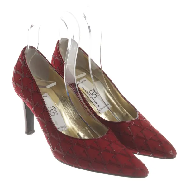 Pumps, in Red, Valentino