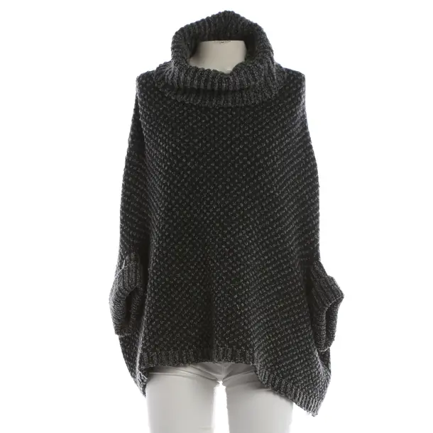 Poncho, in Grau, Wolle, Dolce & Gabbana