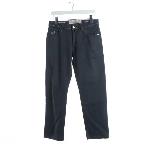 Pants, in Navy, Cotton, Jacob Cohen