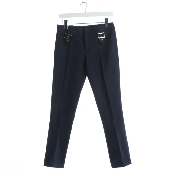 Pants, in Navy, Cotton, Gucci