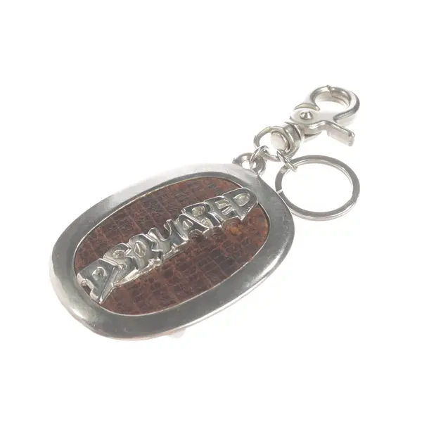Schlüsselanhänger, in Silber, Metall, Dsquared