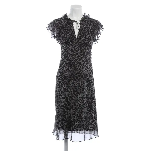 Kleid, in Grau, Seide, Diane von Furstenberg