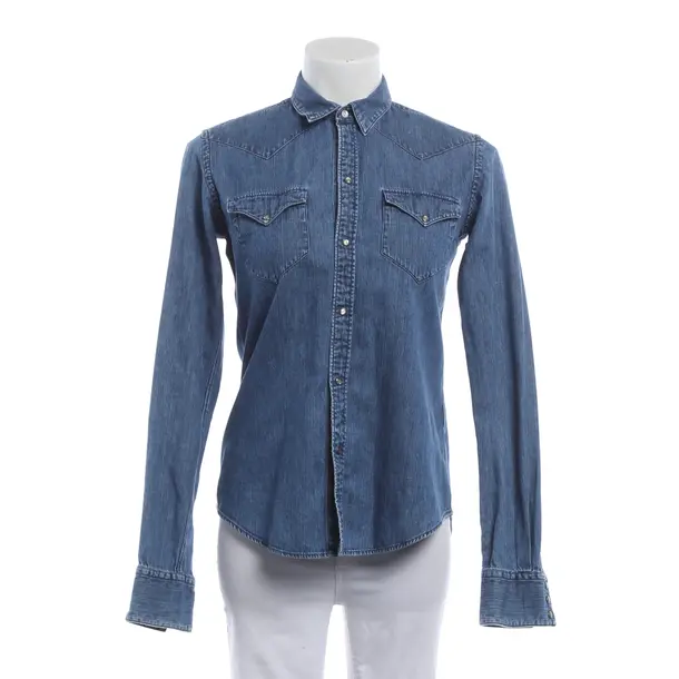 Blouse, in Blue, Baumwolle, Polo Ralph Lauren