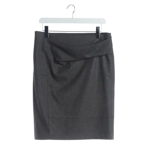 Rock, in Grau, Wolle, Brunello Cucinelli