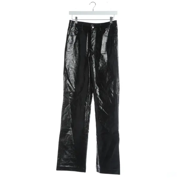 Pants, in Black, Kunstleder, Rotate Birger Christensen