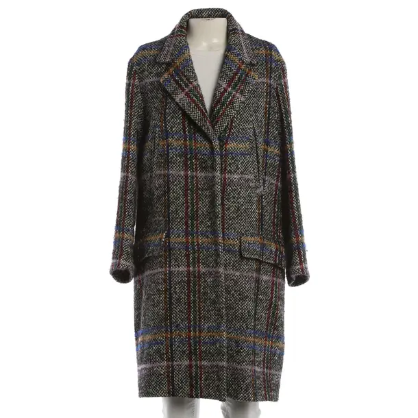 Mid-Season Coat, in Multicolored, Wolle, Aglini