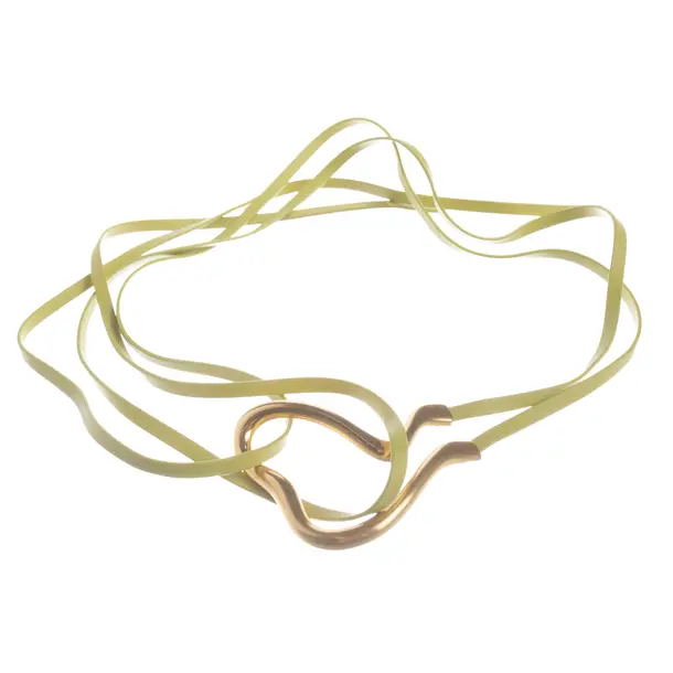 Belt, in Light Green, Leder, Bottega Veneta