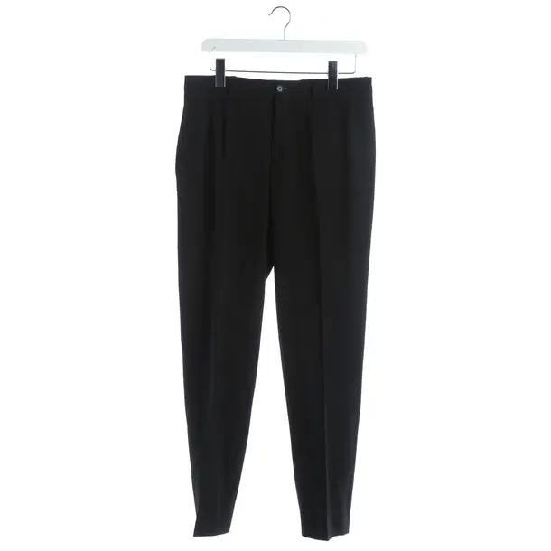 Pantaloni, in Nero, Viscosa, Giorgio Armani