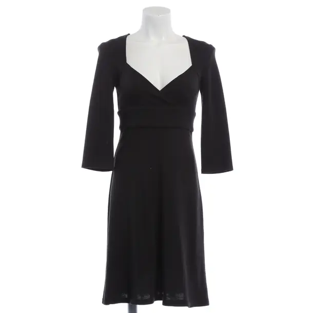 Kleid, in Dunkelgrau, Wolle, Diane von Furstenberg