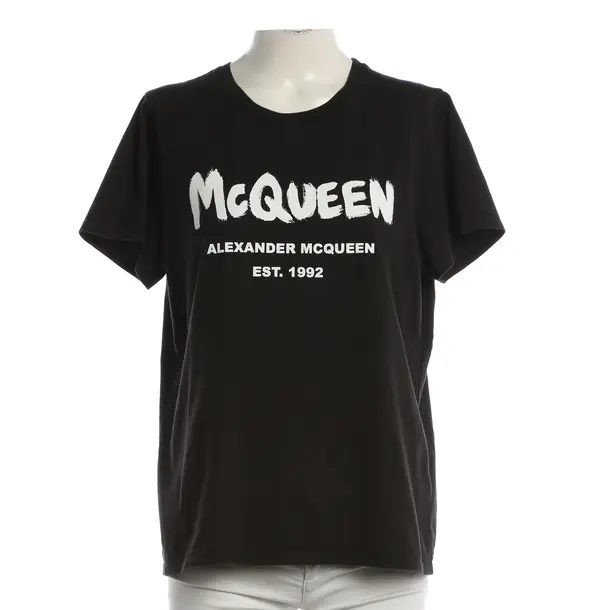 Shirt, in Schwarz, Baumwolle, Alexander McQueen