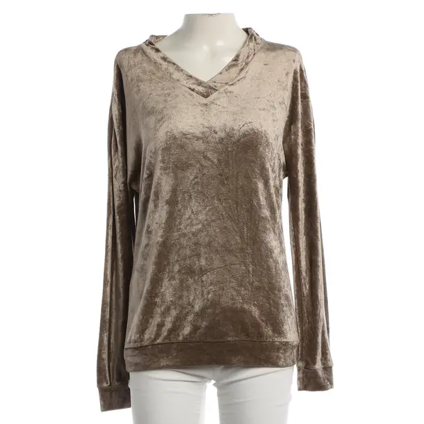 Sweatshirt, in Brown, Veloursleder, Maison Martin Margiela