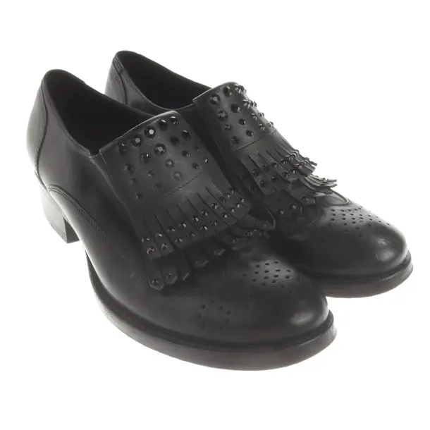 Halbschuhe, in Schwarz, Ermanno Scervino