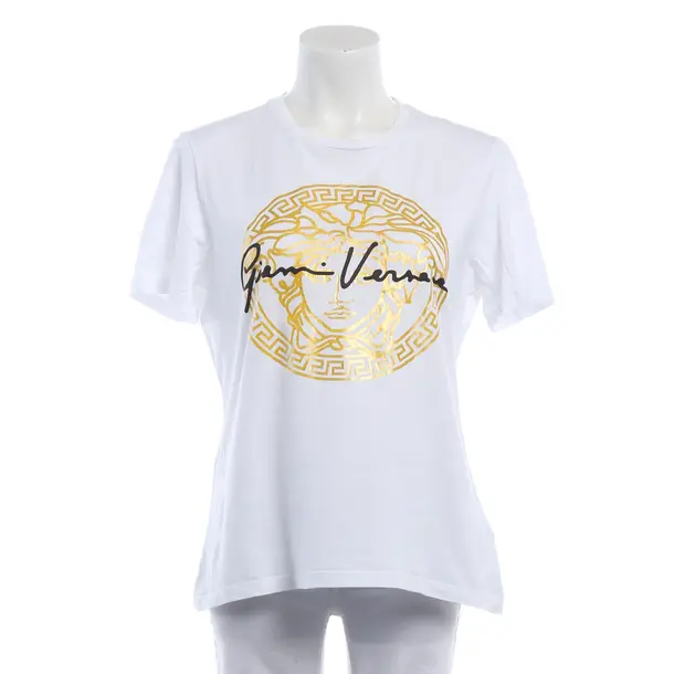 Camicia, in Bianco, Cotone, Versace
