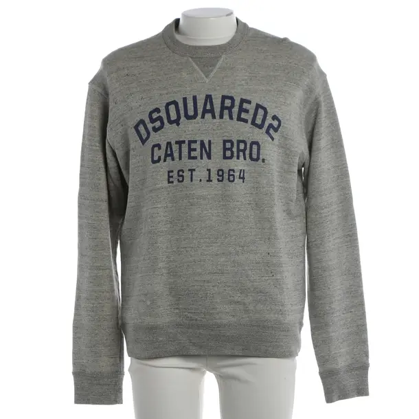 Sweatshirt, in Gray, Cotton, Dsquared