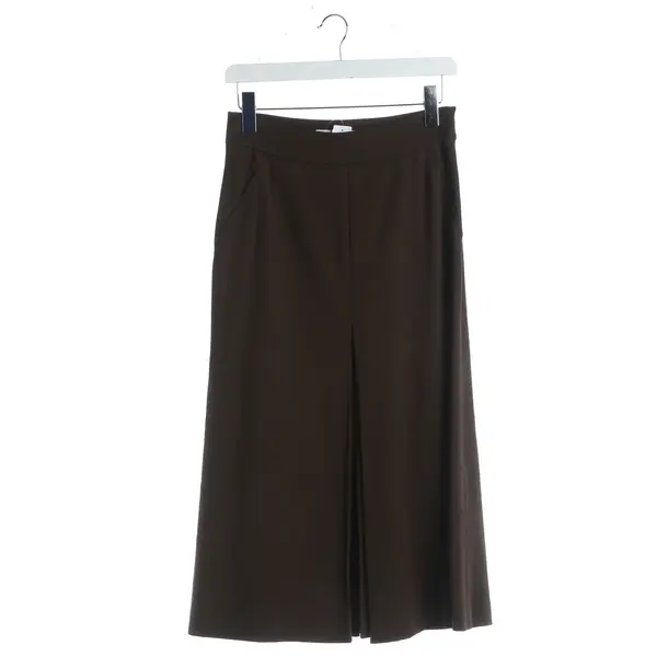 Rock, in Braun, Wolle, Max Mara