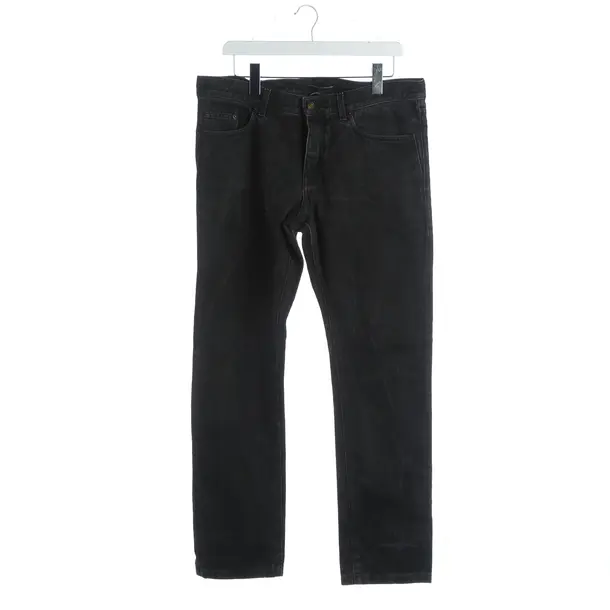 Jeans straight fit, in Grigio scuro, Cotone, Saint Laurent