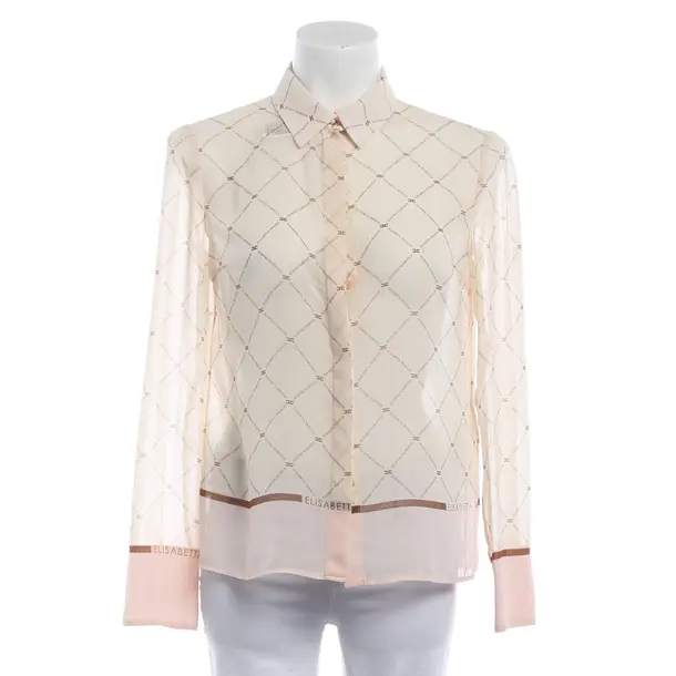 Bluse, in Beige, Polyester, Elisabetta Franchi