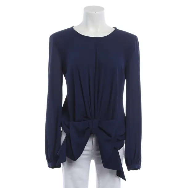 Blouse, in Navy, Polyester, Elisabetta Franchi