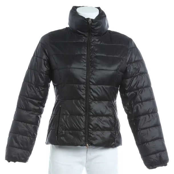 Mid-Season Jacket, in Black, Polyamide, Elisabetta Franchi