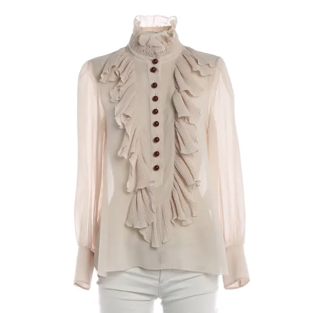 Bluse, in Beige, Polyester, See by Chloé