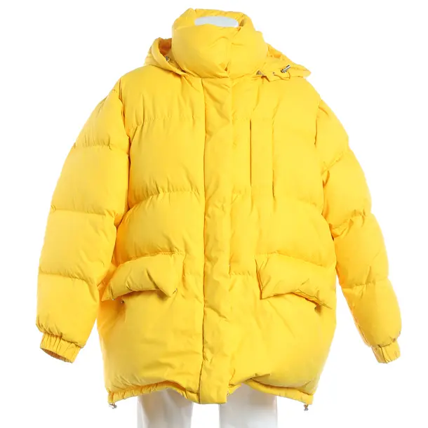 Winter Jacket, in Yellow, Polyester, Frankie Shop