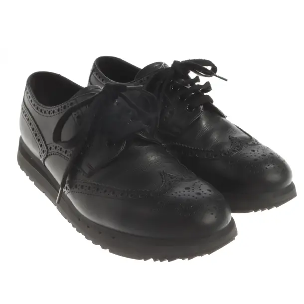 Halbschuhe, in Schwarz, Prada Linea Rossa