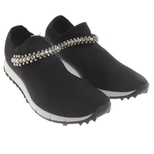 Sneakers, in Black, Jimmy Choo