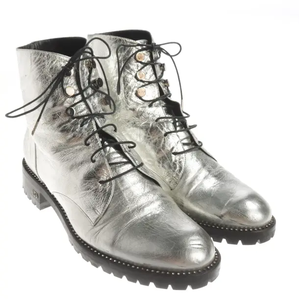 Ankle Boots, in Silver, Dior