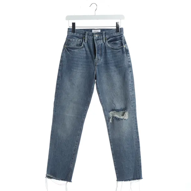 Jeans boyfriend, in Blu, Cotone, Telaio