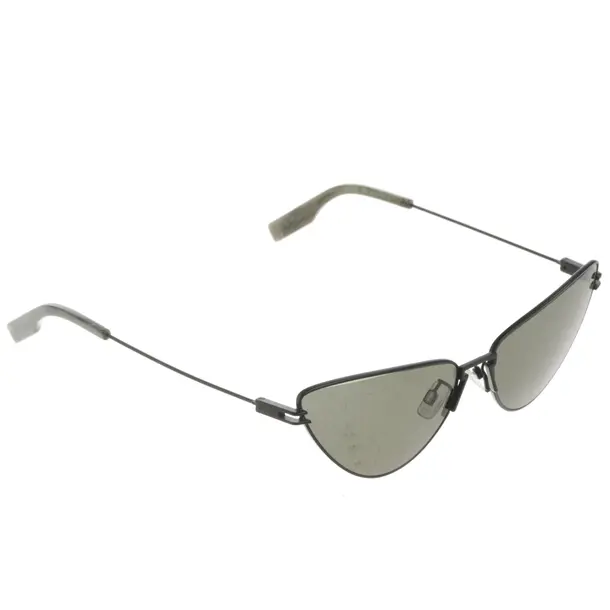 Sonnenbrille, in Schwarz, Metall, Alexander McQueen