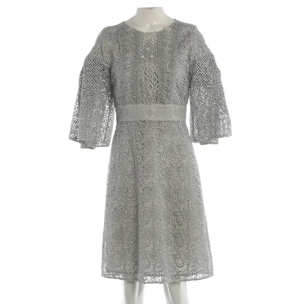 Cocktail Dress, in Silver, Spitze, Burberry