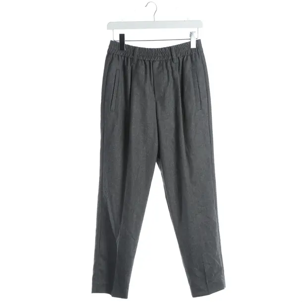 Pants, in Gray, Wolle, Brunello Cucinelli