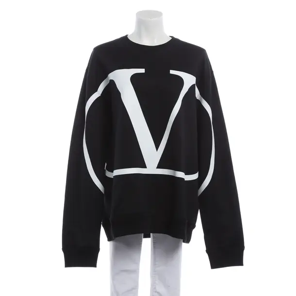 Sweatshirt, in Schwarz, Baumwolle, Valentino