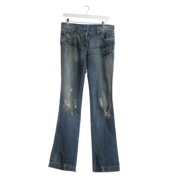 Jeans straight fit, in Blu, Cotone, Dolce e Gabbana