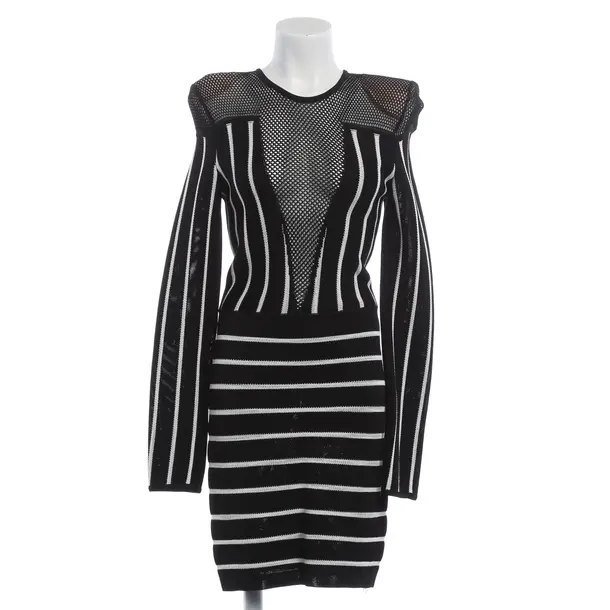 Kleid, in Schwarz, Viskose, Balmain