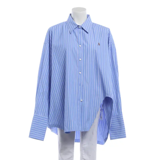Bluse, in Blau, Polyester, The Attico