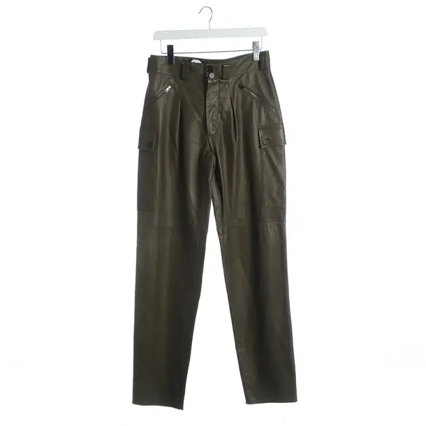 Pantaloni, in Verde scuro, Pelle, Tom Ford