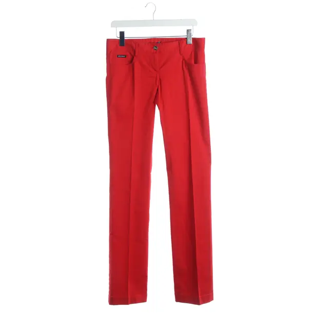 Pants, in Red, Baumwolle, Dolce & Gabbana