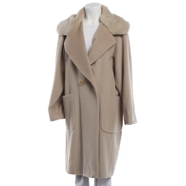 Cappotto invernale, in Beige, Lana, Max Mara